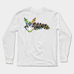 Queer Pride Fidget Crystal Dragon Long Sleeve T-Shirt